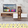 HABITAT ET JARDIN - Meuble TV en bois "Kumkuat" - 160 x 35 x 70 cm - Marron - vignette
