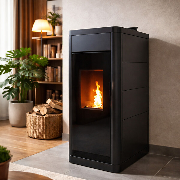 STOVE ITALIA - Poêle à granules ALONZO 6 Etanche Concentrique - large