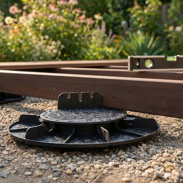 JOUPLAST - Plot terrasse bois réglable 20 à 30 mm - JOUPLAST - A l'unite - large