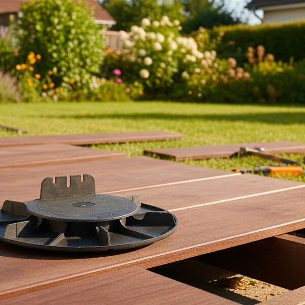 JOUPLAST - Plot terrasse bois réglable 20 à 30 mm - JOUPLAST - A l'unite - large