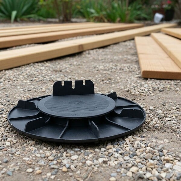 JOUPLAST - Plot terrasse bois réglable 20 à 30 mm - JOUPLAST - A l'unite - large