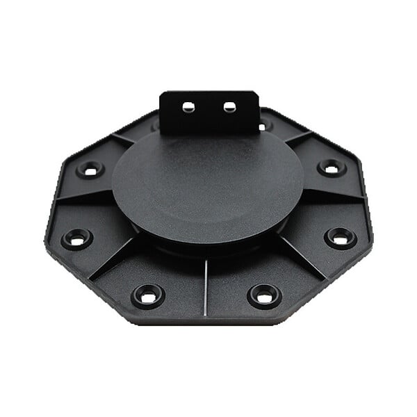 MCCOVER - Lot de 20 plots 18-30mm pour terrasse bois et composite Noir, Unités - 20 plots - large