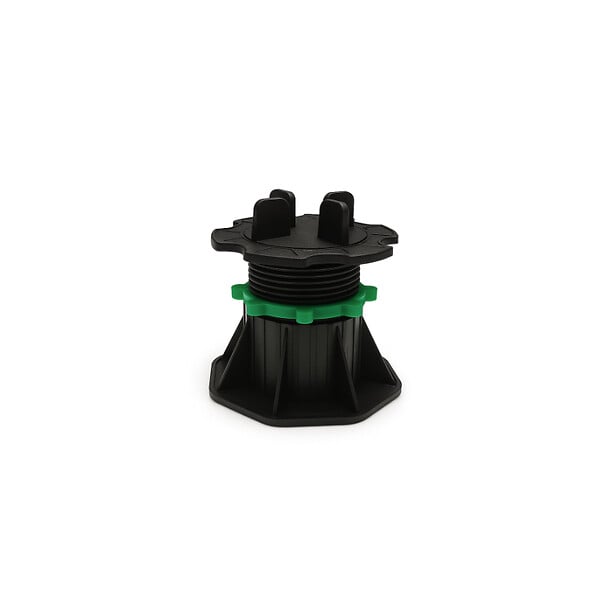 MCCOVER - Lot de 100 plots réglables 50 à 80 mm dalle et carrelage Noir - large