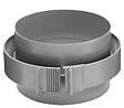 AXELAIR - Manchon droit pour conduit polyéthylène - Ø 160 mm- réf : MPE160 - AXELAIR VENTILATION - vignette