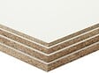 GD MENUISERIES - Tablettes mélaminées blanches 67,2 x 35,5 x 1,6 cm – Lot de 5 étagères de rangement - vignette