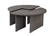 HABITAT ET JARDIN - Table basse en bois "Moira" 90 x 90 x 41 cm - Gris béton - vignette