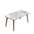 HABITAT ET JARDIN - Table basse en bois "Luci" 100 x 53 x 45 cm - Blanc - vignette