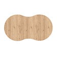 HABITAT ET JARDIN - Table basse en bois "Moon" 99 x 54 x 45 cm - Chêne - vignette