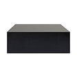HABITAT ET JARDIN - Table Basse en MDF "Prizma" - 90 x 90 x 35 cm - Bois Noir - vignette