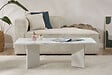 HABITAT ET JARDIN - Table basse en bois "Sabin" 119 x 60 x 40 cm - Blanc - vignette