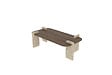 HABITAT ET JARDIN - Table basse en bois "Leapiri" - 120 x 60 x 35 cm - Marron - vignette