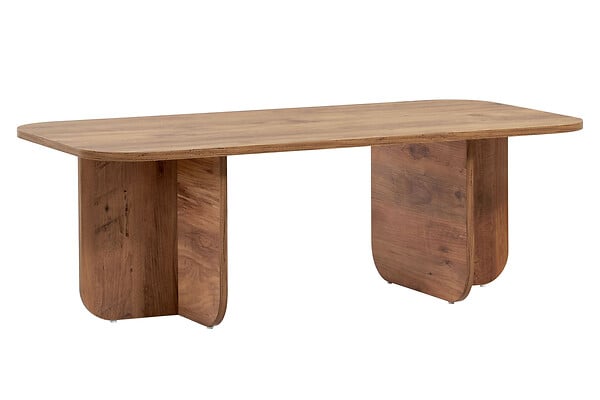 HABITAT ET JARDIN - Table basse en bois "Akira" 120 x 60 x 41 cm - Pin atlantique - large
