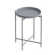 HABITAT ET JARDIN - Table basse en métal "Sheby" 46 x 46 x 56 cm - Gris - vignette