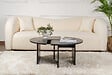 HABITAT ET JARDIN - Table basse en bois "Moira" 90 x 90 x 41 cm - Bois Noir - vignette