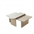 HABITAT ET JARDIN - Ensemble de table basse en bois "Paris" 105 x 60 x 35 cm - Bronze - vignette