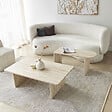 HABITAT ET JARDIN - Ensemble de table basse en bois "Paris" 105 x 60 x 35 cm - Bronze - vignette