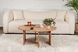 HABITAT ET JARDIN - Table basse en bois "Moira" 90 x 90 x 41 cm - Pin atlantique - vignette