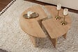 HABITAT ET JARDIN - Table basse en bois "Moira" 90 x 90 x 41 cm - Chêne - vignette