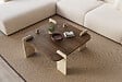 HABITAT ET JARDIN - Table basse en bois "Afrolli" - 90 x 90 x 35 cm - Marron - vignette