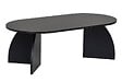 HABITAT ET JARDIN - Table basse en bois "Melina" 120 x 60 x 40 cm - Bois Noir - vignette