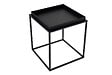 HABITAT ET JARDIN - Table basse en métal "Koala" 45 x 45 x 52 cm - Noir - vignette