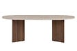 HABITAT ET JARDIN - Table basse en bois "Sable" 119 x 60 x 40 cm - Travertin - vignette