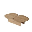 HABITAT ET JARDIN - Table basse en bois "Stones" 125 x 60 x 38 cm - Chêne saphir - vignette