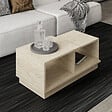 HABITAT ET JARDIN - Table basse en bois "Consept" - 90 x 45 x 36 cm - Travertin - vignette