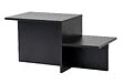 HABITAT ET JARDIN - Table basse en bois "Harmony" 80 x 40 x 40 cm - Bois Noir - vignette