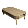 HABITAT ET JARDIN - Table basse en bois "Eylul" - 105 x 60 x 34 cm - Marron - vignette