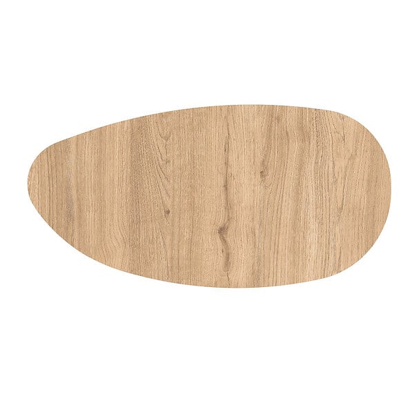 HABITAT ET JARDIN - Table basse en bois "Nora" 100 x 50 x 45 cm - Chêne - large