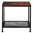 TECTAKE - Table d’appoint FILTON 60x30,5x60,5cm - vignette
