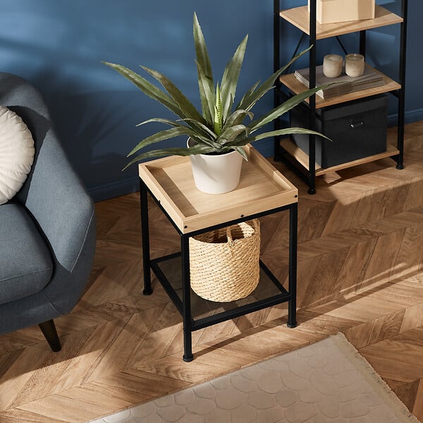 TECTAKE - Table d’appoint ROCHESTER 41,5x41x56cm - large