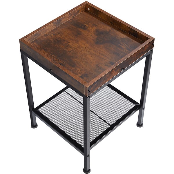 TECTAKE - Table d’appoint ROCHESTER 41,5x41x56cm - large