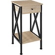 TECTAKE - Table d'appoint Dayton 35x35x70,5cm - vignette