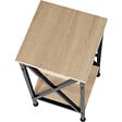 TECTAKE - Table d'appoint Dayton 35x35x70,5cm - vignette