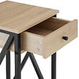 TECTAKE - Table d'appoint Dayton 35x35x70,5cm - vignette