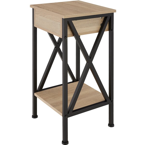 TECTAKE - Table d'appoint Dayton 35x35x70,5cm - large