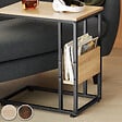 TECTAKE - Table d’appoint WIGAN 55x36,5x60cm - vignette