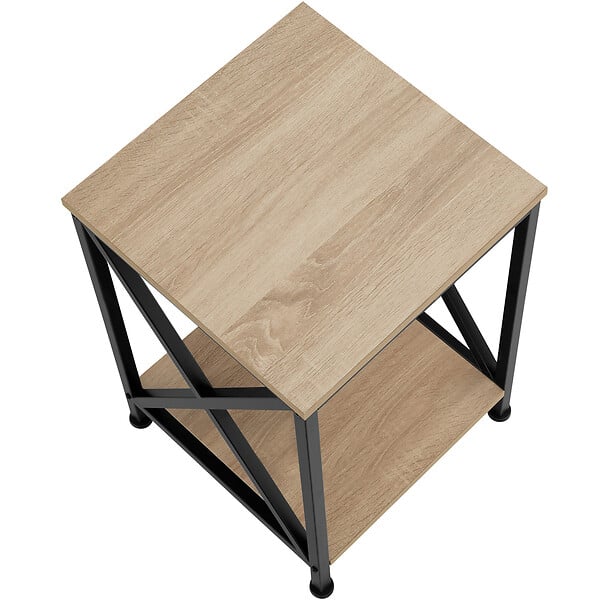 TECTAKE - Table d’appoint CARLTON 40,5x40,5x52,5cm - large