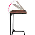 TECTAKE - Table d’appoint Ruston 55x35x66,5cm - vignette