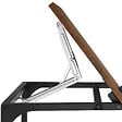 TECTAKE - Table d’appoint Ruston 55x35x66,5cm - vignette