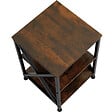 TECTAKE - Table d’appoint NOTTINGHAM 40,5x40,5x60,5cm - vignette
