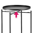 TECTAKE - Table d’appoint SUNDERLAND 45,5x54,5cm - vignette