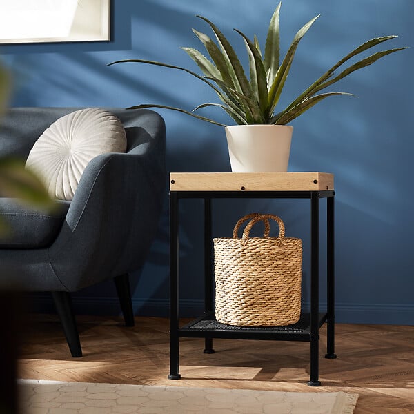 TECTAKE - Table d’appoint ROCHESTER 41,5x41x56cm - large