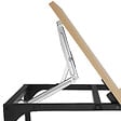 TECTAKE - Table d’appoint Ruston 55x35x66,5cm - vignette