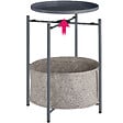 TECTAKE - Table d’appoint CANTERBURY 45,5x45,5x53cm - vignette