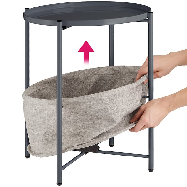 TECTAKE - Table d’appoint CANTERBURY 45,5x45,5x53cm - large