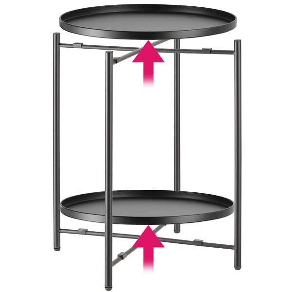 TECTAKE - Table d’appoint OXFORD - large