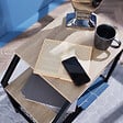 TECTAKE - Table d’appoint PLYMOUTH 36,5x58,5x59,5cm - vignette